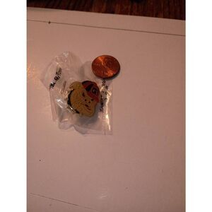 New Vintage University Georgia Bulldogs Bulldog Head Enamel Pin Hat Lapel NCAA
